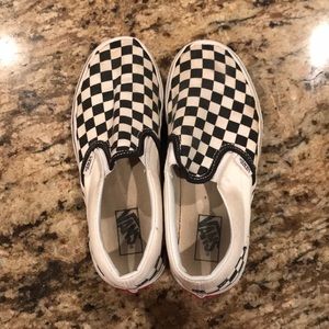 Vans Shoes - Vans slip ons- big boy size 2 Vans Shoes - Vans slip ons- big boy size 2
